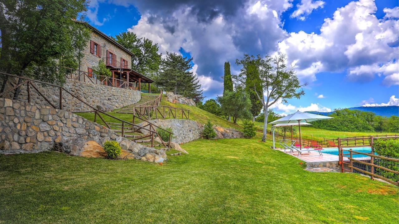La Casa Di Elsa 6, Emma Villas Santa Fiora Luaran gambar