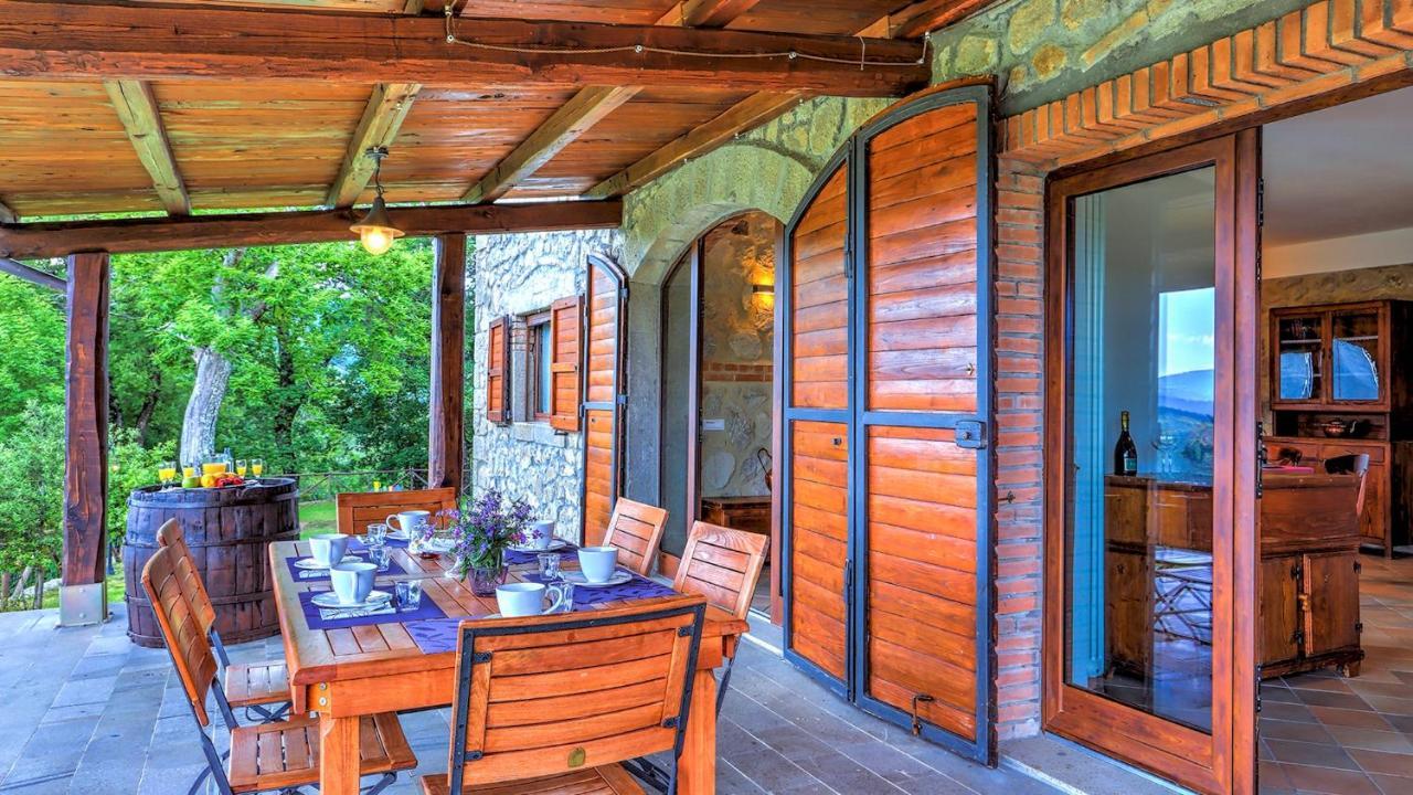 La Casa Di Elsa 6, Emma Villas Santa Fiora Luaran gambar