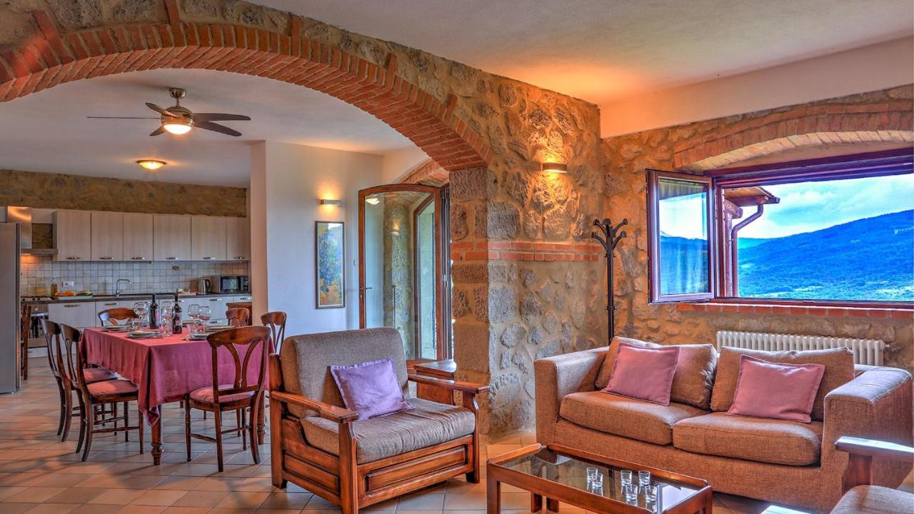 La Casa Di Elsa 6, Emma Villas Santa Fiora Luaran gambar